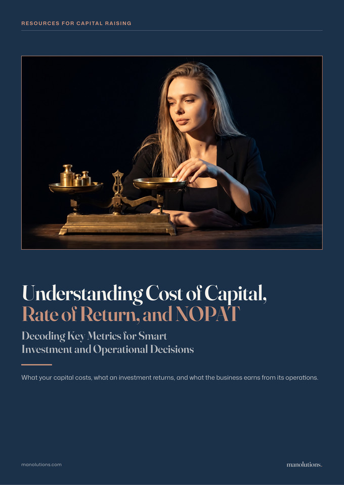 Financial Fundamentals: Understanding Cost of Capital, Rate of Return, and NOPAT cover