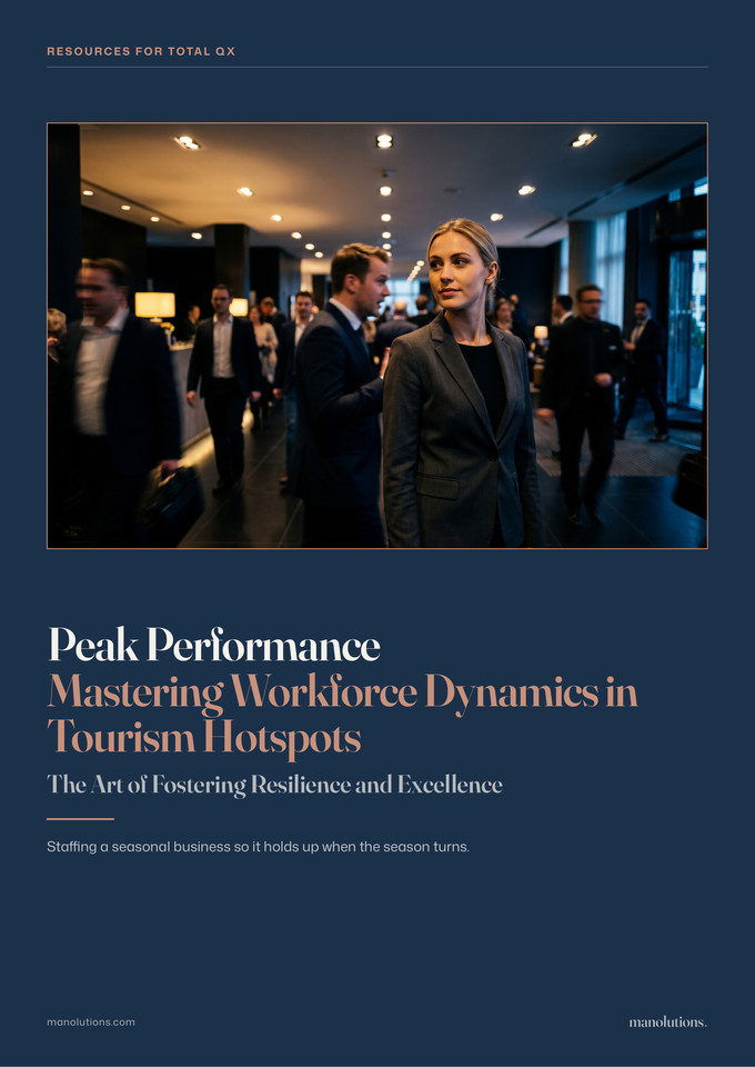 Peak Performance - Mastering Workforce Dynamics in Tourism Hotspots cover