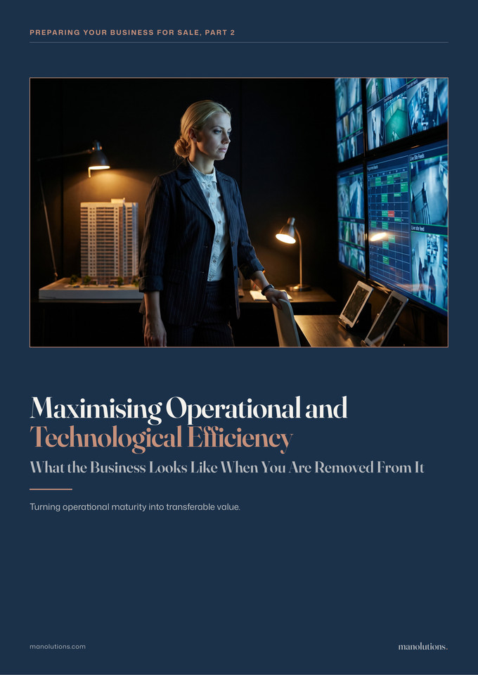 Maximising Operational and Technological Efficiency cover