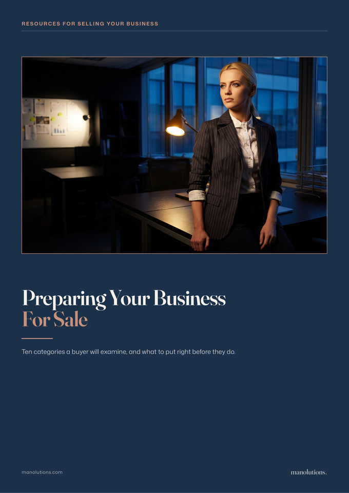 Preparing Your Business For Sale Tips cover
