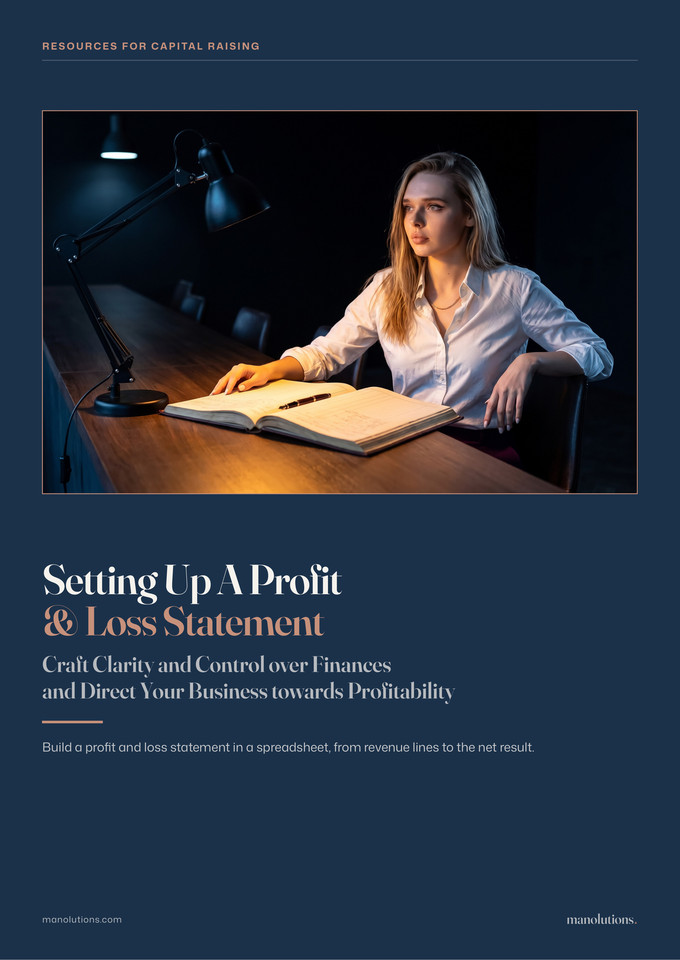 Setting Up A Profit & Loss Statement cover