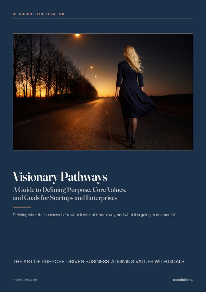 Visionary Pathways: A Guide to Purpose, Core Values, and Goals cover
