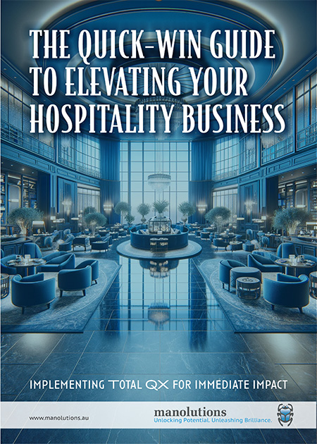 The Quick-Win Guide to Elevating Your Hospitality Business: Implementing Total QX™ for Immediate Impact cover
